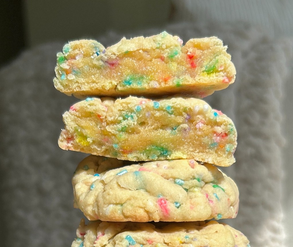 birthday cake cookie