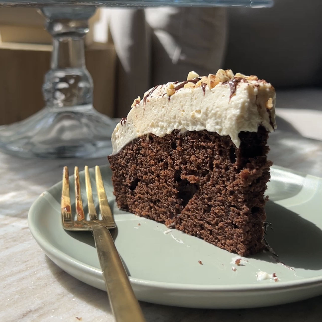 chocolate olive oil cake