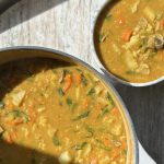 chickpea red lentil soup