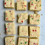 sheet pan shortbread