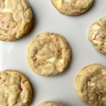 peppermint bark oatmeal cookies