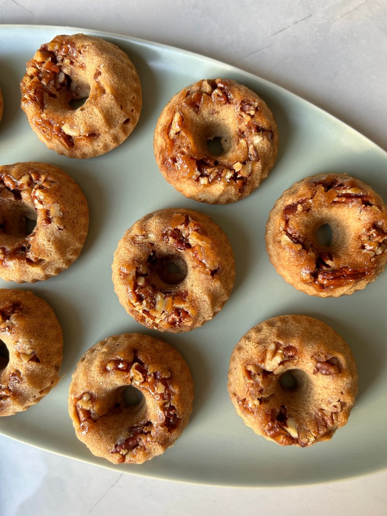 Sticky Toffee Mini Bundt Cakes