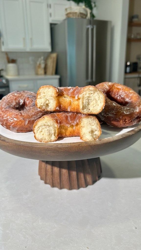 sour cream glazed cake donuts
