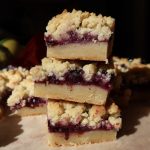 Blueberry lemon shortbread bars