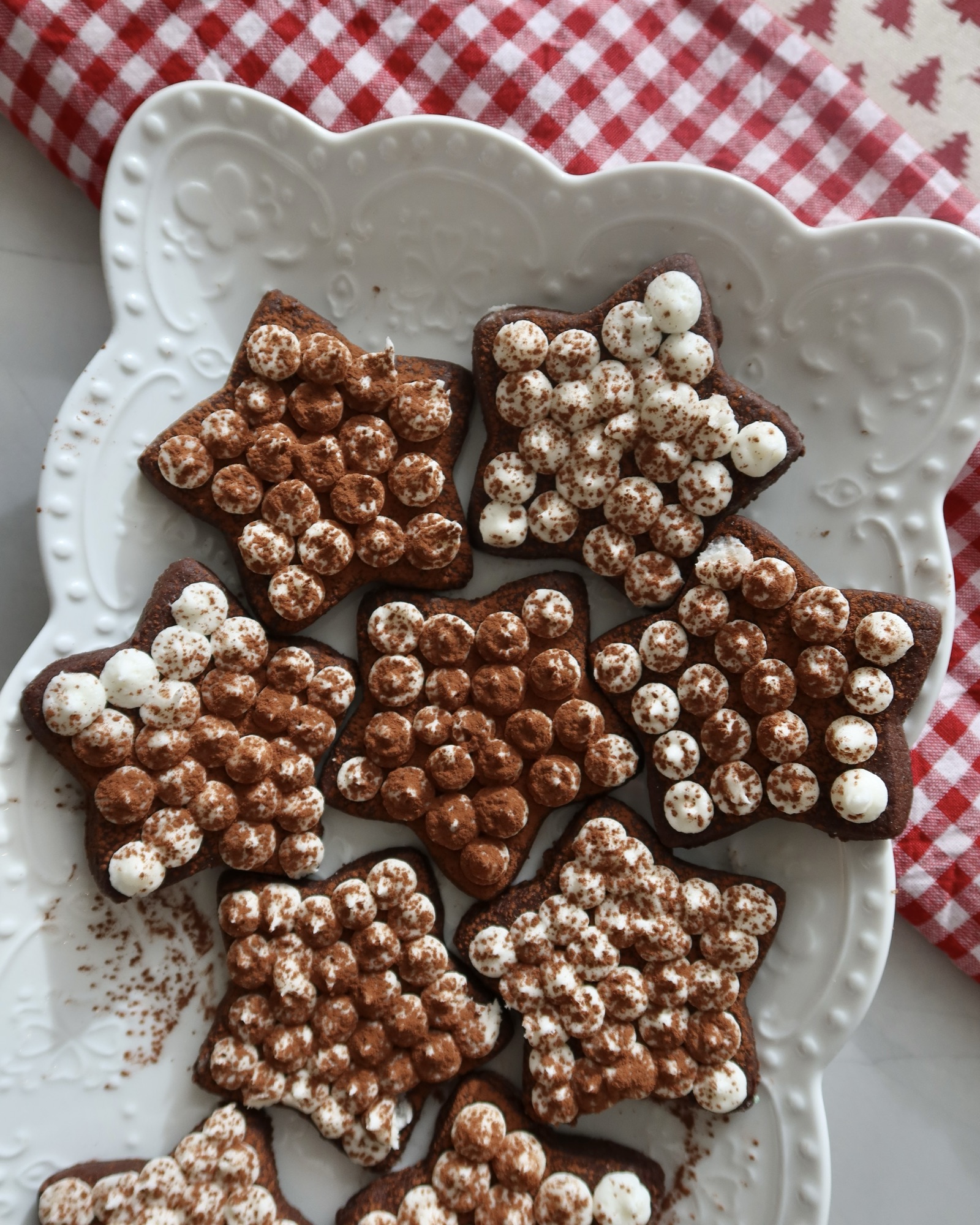 hot cocoa sugar cookies